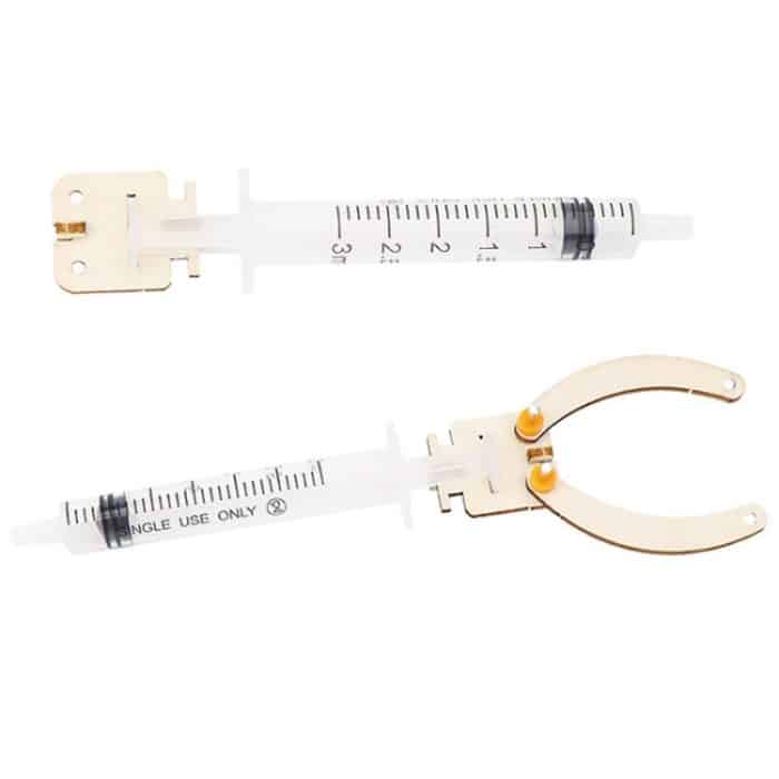 DIY Hydraulische Mechanische Arm Technologie Hausgemachte Zange Schüler Wissenschaft Experiment Material Kit – Bild 4