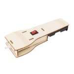 DIY Hausgemachte Taschenlampe Holz handgefertigte Spielzeug Material Kit Schöpfer Klassenzimmer experimentelle Ausrüstung