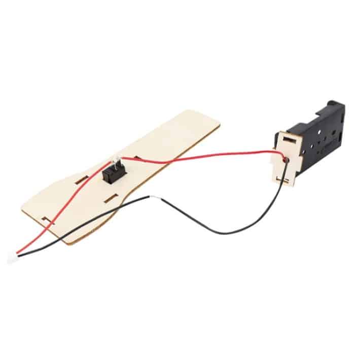 DIY Hausgemachte Taschenlampe Holz handgefertigte Spielzeug Material Kit Schöpfer Klassenzimmer experimentelle Ausrüstung – Bild 4