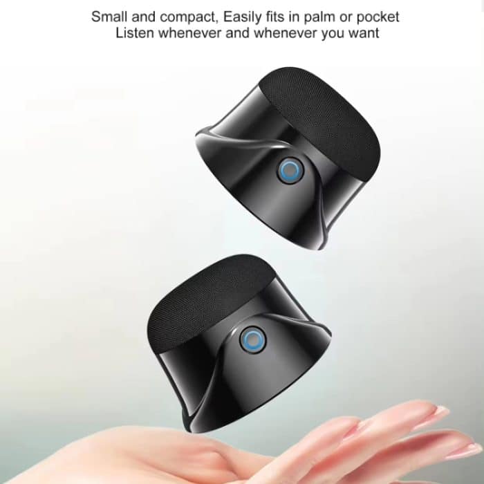 Magnetischer drahtloser Bluetooth-Lautsprecher Subwoofer Tragbarer Mini-TWS-Handylautsprecher, CQ01 Black, CQ01 Navy Blue, CQ01 White – Bild 8