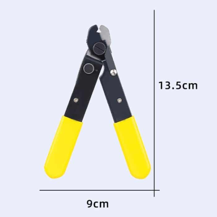 Glasfaser-Einbacken-Miller-Zange, Kabelummantelungs-Abisolierzange, Single Jaw Miller Plier – Bild 3