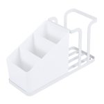 Desktop Einweg Papier Tasse Lagerung Halter Eisen Hause Kaffee Tee Tasche Tasse Lagerung Rack