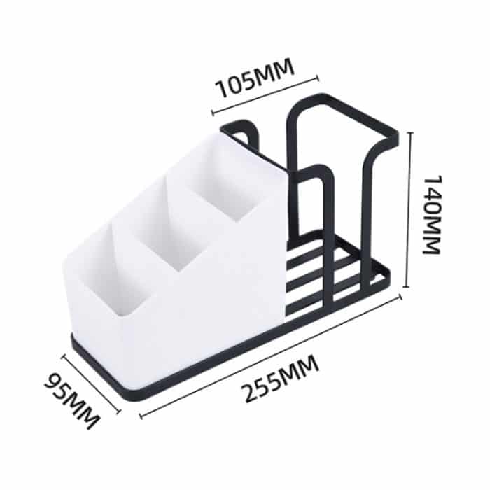 Desktop Einweg Papier Tasse Lagerung Halter Eisen Hause Kaffee Tee Tasche Tasse Lagerung Rack – Bild 2