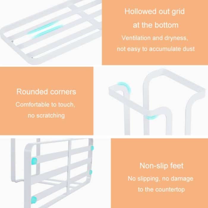 Desktop Einweg Papier Tasse Lagerung Halter Eisen Hause Kaffee Tee Tasche Tasse Lagerung Rack – Bild 7