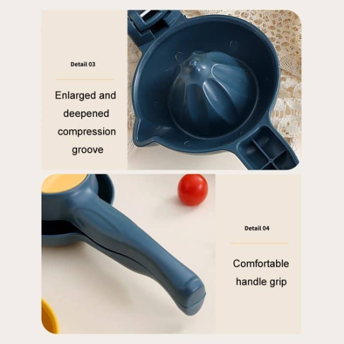 Manuelle Zitronenpresse für den Haushalt, faltbare Fruchtpresse für die Küche – Bild 7