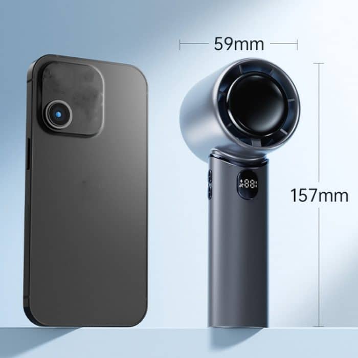 Handgeführter Turbinenventilator, 120 Geschwindigkeiten, bürstenloser Motorventilator – Bild 12