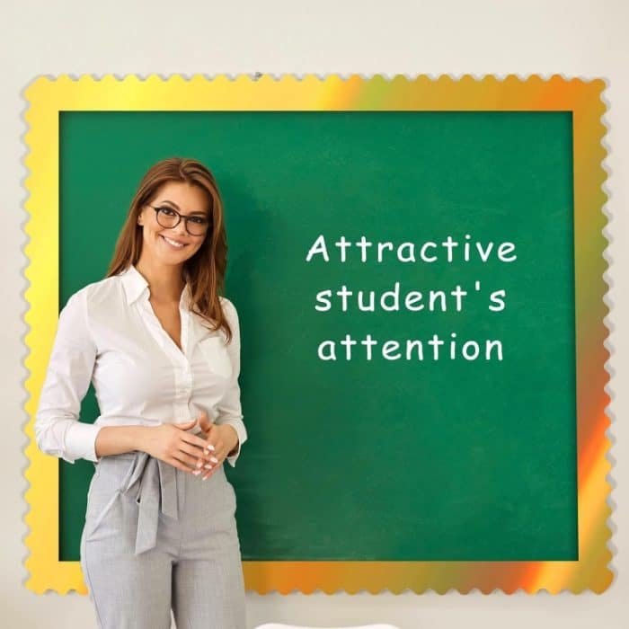 Fächerförmige Laser-Gold-Bordüre aus Papier für Pinnwand, 7.6cm x 5m, 7.6cm x 10m, 7.6cm x 15m, 7.6cm x 20m – Bild 5