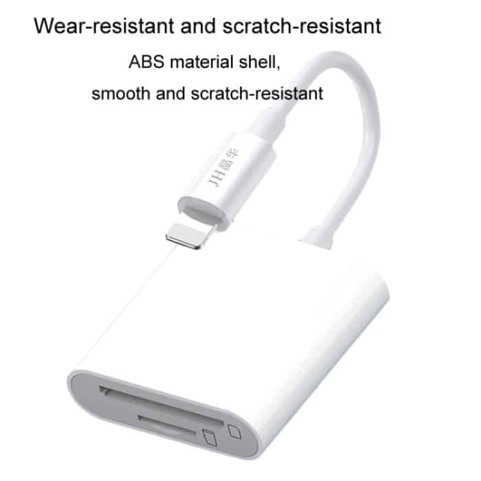 JINGHUA Handy-Kartenleser-Konverter Speicherkartenleser, Lighning With Cable SD, Lighning With Cable TF+SD, Type-C With Cable SD, Type-C With Cable TF+SD – Bild 3