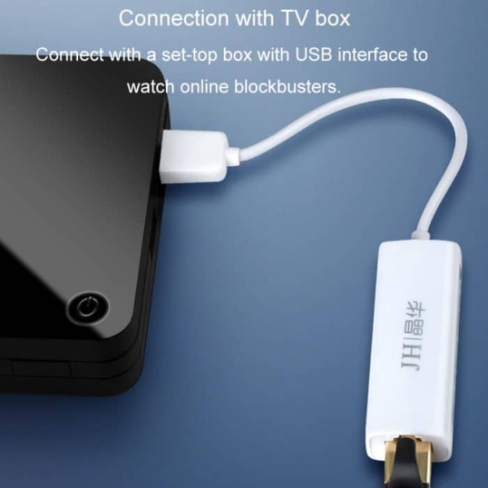 JINGHUA USB2.0 zu RJ45 100Mbps Netzwerkkarte Netzwerkschnittstellenbox Laptop-Netzwerkkarte Kostenloser Treiber – Bild 8