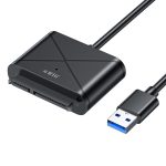 JINGHUA USB3.0 zu SATA HDD Adapterkabel für 2,5/3,5 Zoll externe HDD SSD Festplatte