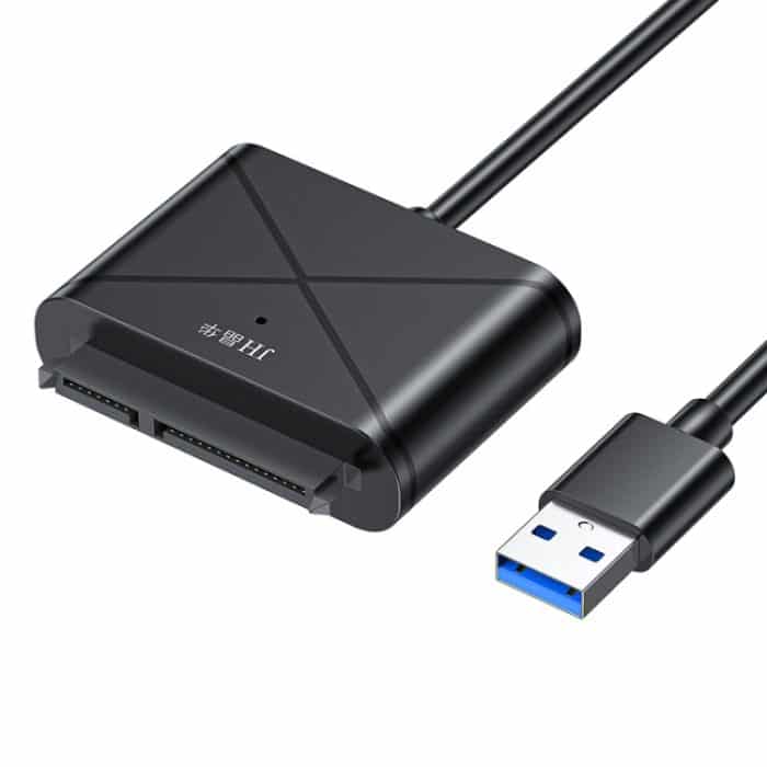 TBD0604978801A.jpg JINGHUA USB3.0 zu SATA HDD Adapterkabel für 2,5/3,5 Zoll externe HDD SSD Festplatte – Bild 1
