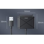 JINGHUA USB3.0 zu SATA HDD Adapterkabel für 2,5/3,5 Zoll externe HDD SSD Festplatte – Bild 2
