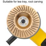 100mm Holzbearbeitung Schleifen Und Gestaltung Platte Winkel Grinder Schleifen Und Polieren Stechen Disc, Beveled, Arc, Flat – Bild 4