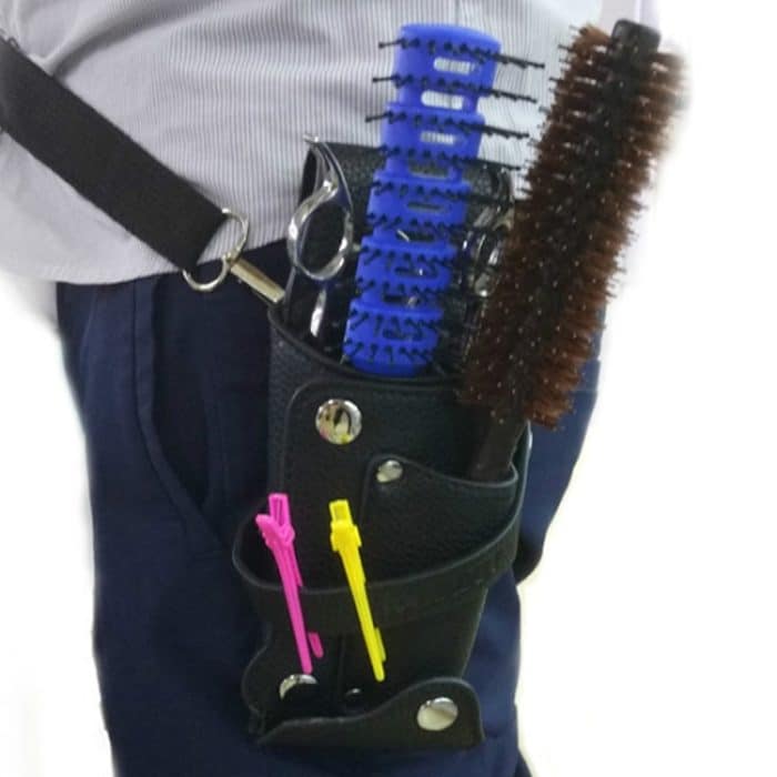 Friseur Friseur Werkzeug Gürtel Tasche Salon Haar Schneiden Schere Organizer – Bild 8