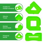 2sets Multifunktionale Kleber Schaber Silikon Naht Schaber – Bild 5