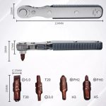 36-Zahn-Bidirektionaler Ratschenschraubendrehersatz mit 4 doppelseitigen Bits – Bild 3