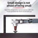 36-Zahn-Bidirektionaler Ratschenschraubendrehersatz mit 4 doppelseitigen Bits – Bild 5