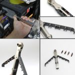 36-Zahn-Bidirektionaler Ratschenschraubendrehersatz mit 4 doppelseitigen Bits – Bild 8