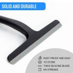 Glasschaber aus Kunststoff, Reinigungswerkzeug für Badezimmerglas – Bild 3