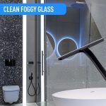 Glasschaber aus Kunststoff, Reinigungswerkzeug für Badezimmerglas – Bild 6