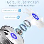 LED Buntes Licht 4Pin Kühler Desktop CPU Lüfter, Ice Blade W120 – Bild 8