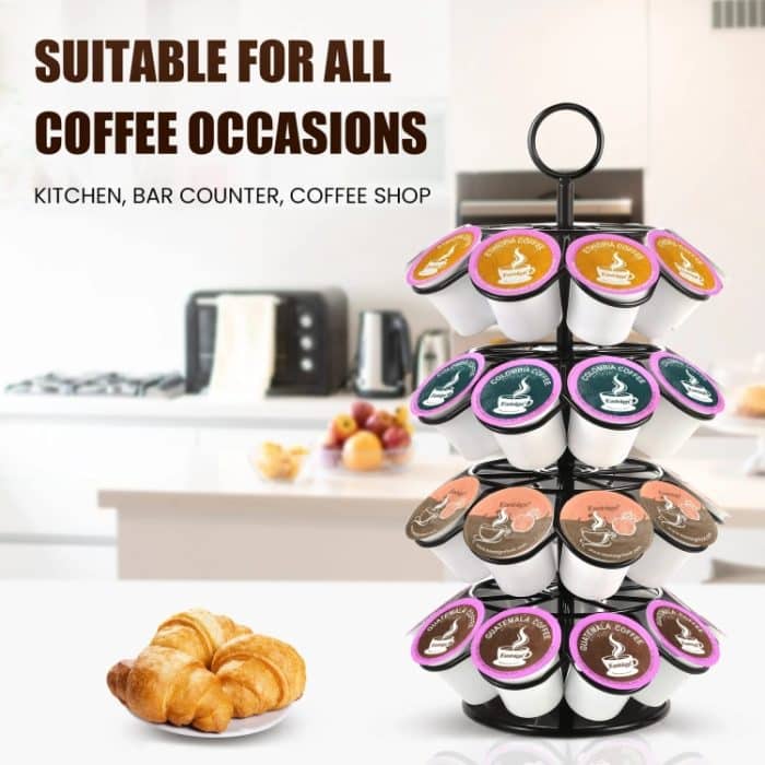 Für K-CUP / Dolce Gusto OASISWJ 36-teiliger montierter rotierender Kaffeekapselhalter, YZ1609 – Bild 5