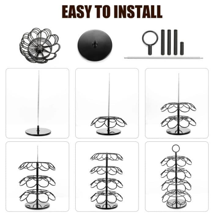 Für K-CUP / Dolce Gusto OASISWJ 36-teiliger montierter rotierender Kaffeekapselhalter, YZ1609 – Bild 7