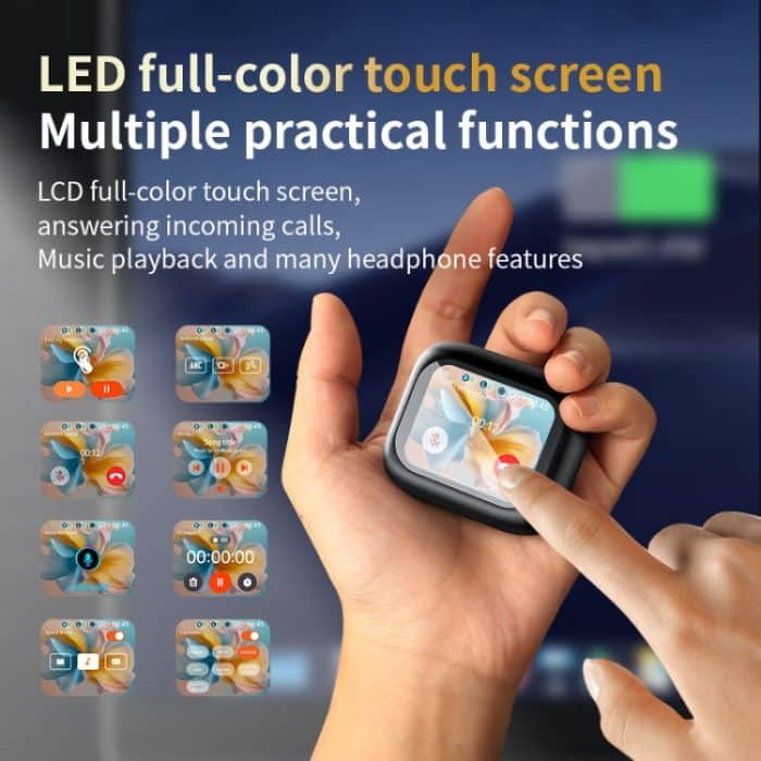 LX-10 In-Ear-Kopfhörer mit kabellosem Bluetooth und Vollfarb-Touchscreen, ANC+ENC und doppelter Rauschunterdrückung – Bild 4