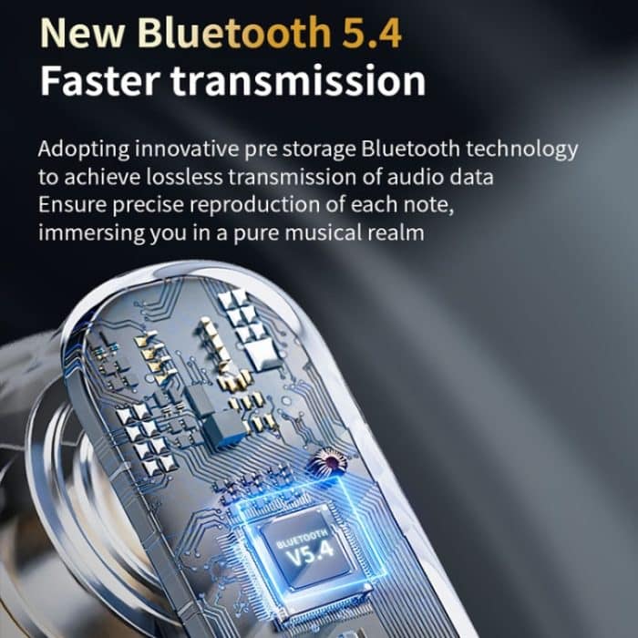 LX-10 In-Ear-Kopfhörer mit kabellosem Bluetooth und Vollfarb-Touchscreen, ANC+ENC und doppelter Rauschunterdrückung – Bild 9