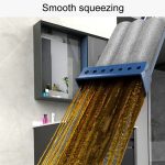 42cm Hand-Freies Haushalts Flache Mop Küche Reinigung Lazy Boden Reiniger, White+2 Wipes, White+4 Wipes, White+6 Wipes, Blue+2 Wipes, Blue+4 Wipes, Blue+6 Wipes – Bild 6