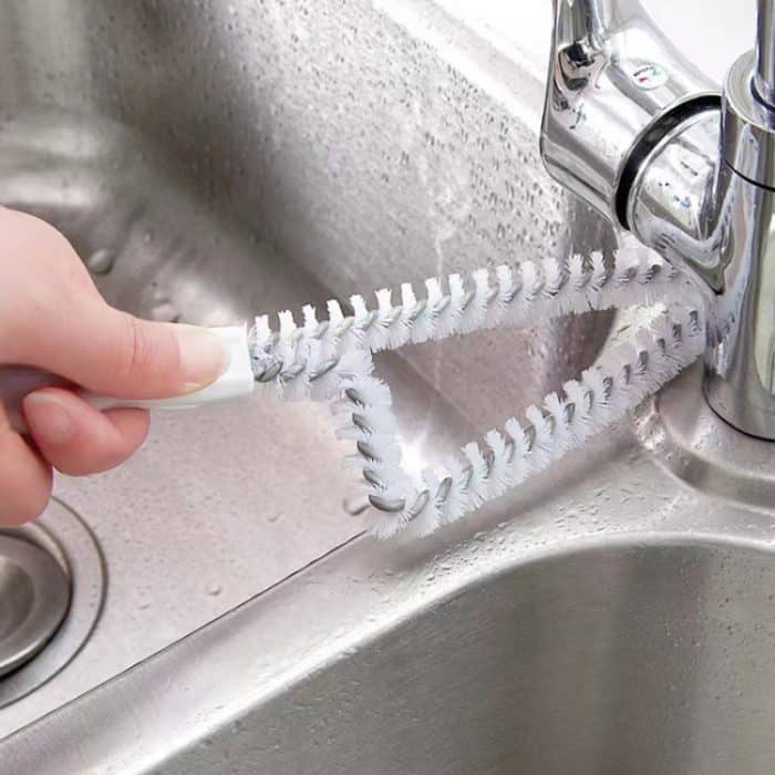 Mehrzweck-Fenster-Trog-Reinigungswerkzeug Haushaltsküche Herdplatten-Fugenbürste – Bild 5