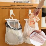 Wandbehang Aufbewahrungstasche Trocknen Unterwäsche Mesh Tasche Kosmetik Aufbewahrung Hängetasche, Without Lace, With Lace – Bild 8