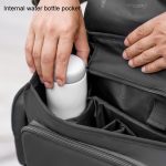 Cwatcun D115 Schulter-/Crossbody-Tasche aus wasserdichtem Leder für Film-DSLR-Kameras, Black Small, Black Medium, Black Large – Bild 10