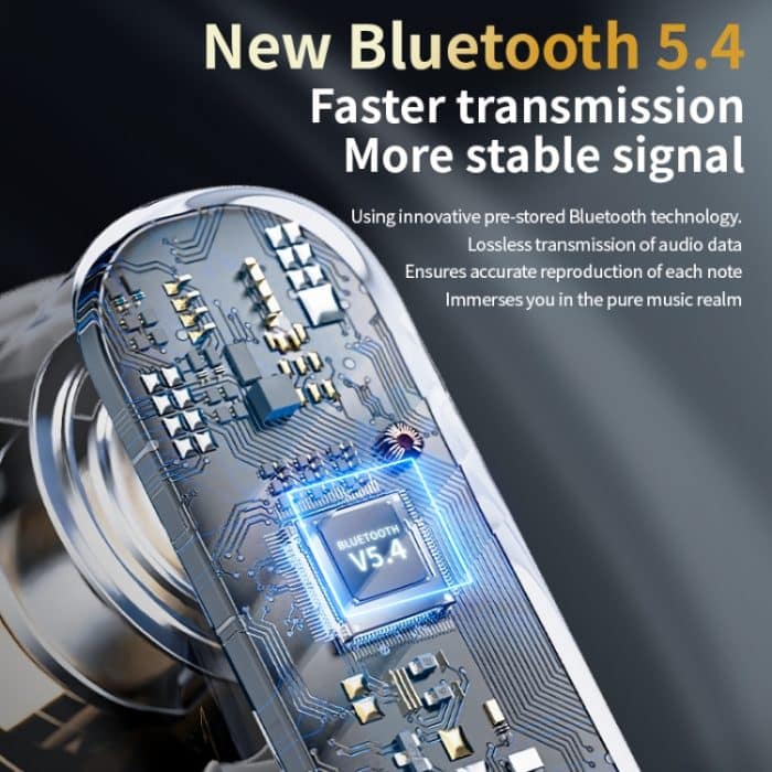 LY30 Vollfarb-Touchscreen ANC+ENC Rauschunterdrückung Kabellose Bluetooth-Ohrhörer – Bild 9