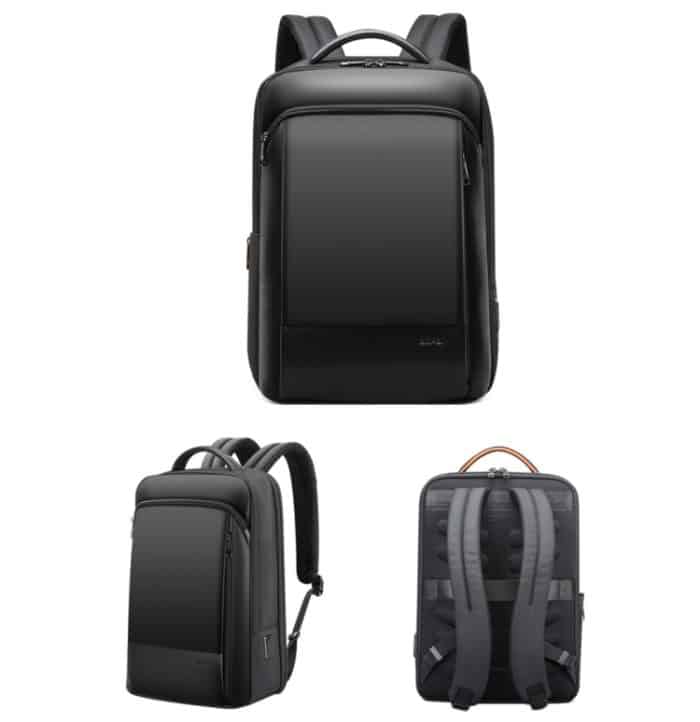 Bopai 61-53111 Wasserdichter Business-Laptop-Rucksack mit großem Fassungsvermögen und USB+Typ-C-Anschluss, 61-53111 – Bild 2