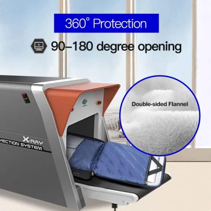 Bopai 61-53111 Wasserdichter Business-Laptop-Rucksack mit großem Fassungsvermögen und USB+Typ-C-Anschluss, 61-53111 – Bild 4