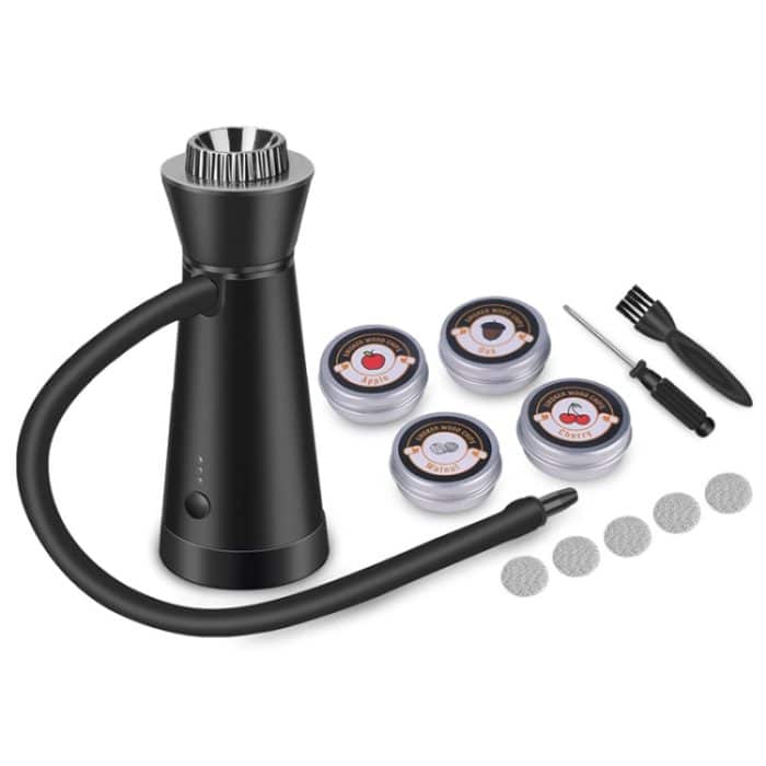 Küche Cocktail Smoker Set Home Steak Rauchen Kochen Werkzeug – Bild 1