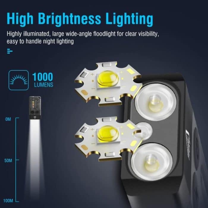 V10 Tragbares Schlüsselanhängerlicht, wiederaufladbar über USB, helle Mini-Taschenlampe – Bild 5