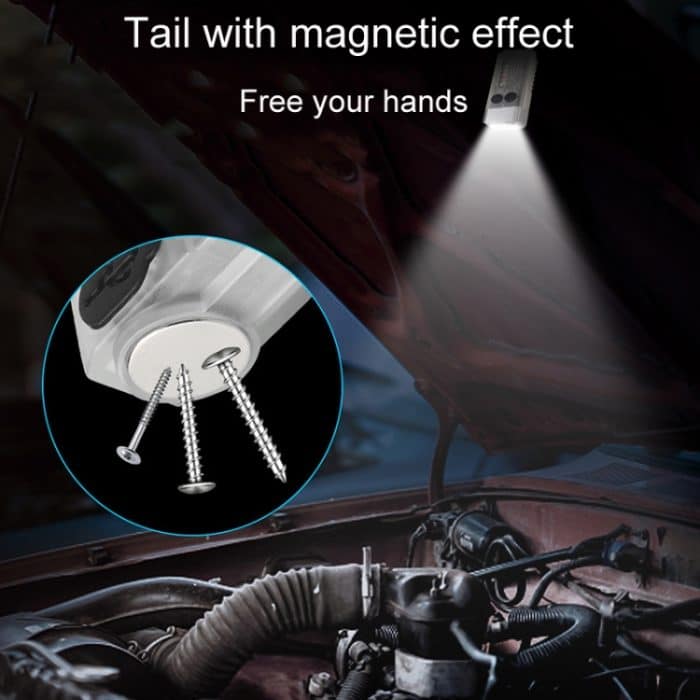 V10 Tragbares Schlüsselanhängerlicht, wiederaufladbar über USB, helle Mini-Taschenlampe – Bild 7