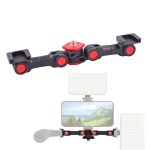 Dual Cold Shoe Mount Adapter Magic Arm Verlängerungsstange Halterung Ständer für Kamera Handy