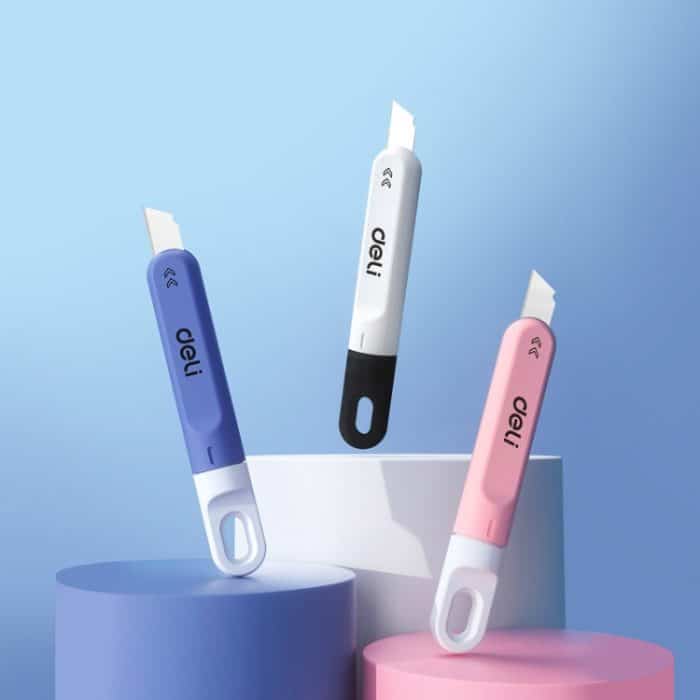 Deli DL412 Mini Kleines Kunstmesser Kurier Tragbarer Kartonöffner – Bild 2