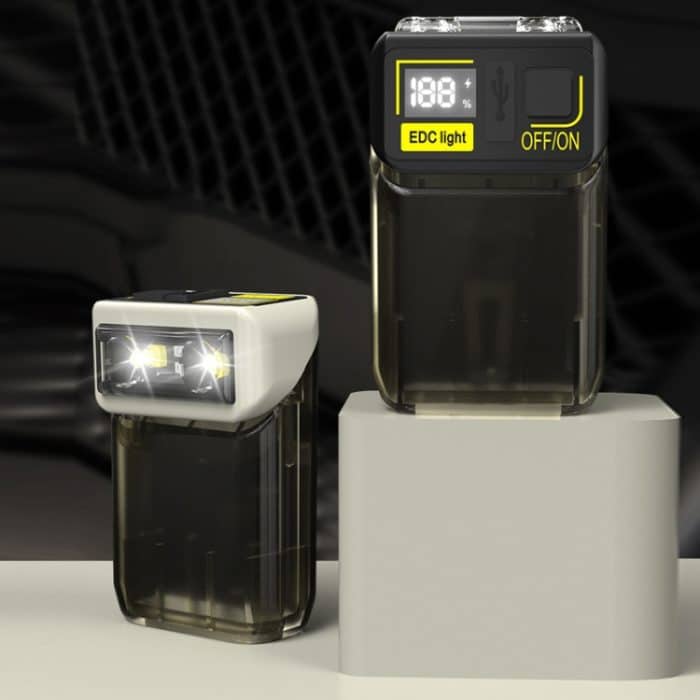 Mini Typ-C wiederaufladbare Outdoor-Schlüsselanhänger-Taschenlampe – Bild 2