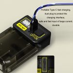 Mini Typ-C wiederaufladbare Outdoor-Schlüsselanhänger-Taschenlampe – Bild 12