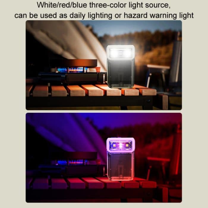 Mini Typ-C wiederaufladbare Outdoor-Schlüsselanhänger-Taschenlampe – Bild 7