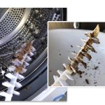 Reinigungsbürste für den Innenlauf der Waschmaschine, Reinigung der Klimaanlage, Bürste mit langem Griff, Fugenbürste für die Spüle, Washing Machine Inner Barrel Cleaning Brush – Bild 4