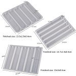 Ganzseitige Lesezeichen-Anhänger-Silikonform DIY Epoxidharzform, Oval, Rectangular Small, Rectangular Large – Bild 3