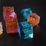 Silikon-Würfelharzformen mit 7 standardmäßigen polyedrischen stereoskopischen Würfelhohlräumen – Bild 6