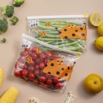 Haushalt Lebensmittel Abdichtung Lagerung Tasche Kühlschrank Zipper Frische Tasche, Medium 20pcs / Box, Large 15pcs / Box – Bild 9