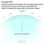 Rapoo M350G Bluetooth/2,4G Drahtlose Maus Büro Desktop Laptop Stumm Maus – Bild 6