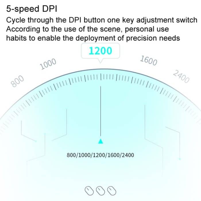 Rapoo M350G Bluetooth/2,4G Drahtlose Maus Büro Desktop Laptop Stumm Maus – Bild 6